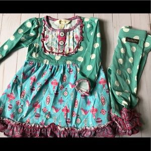 Matilda Jane Dress and Leggings